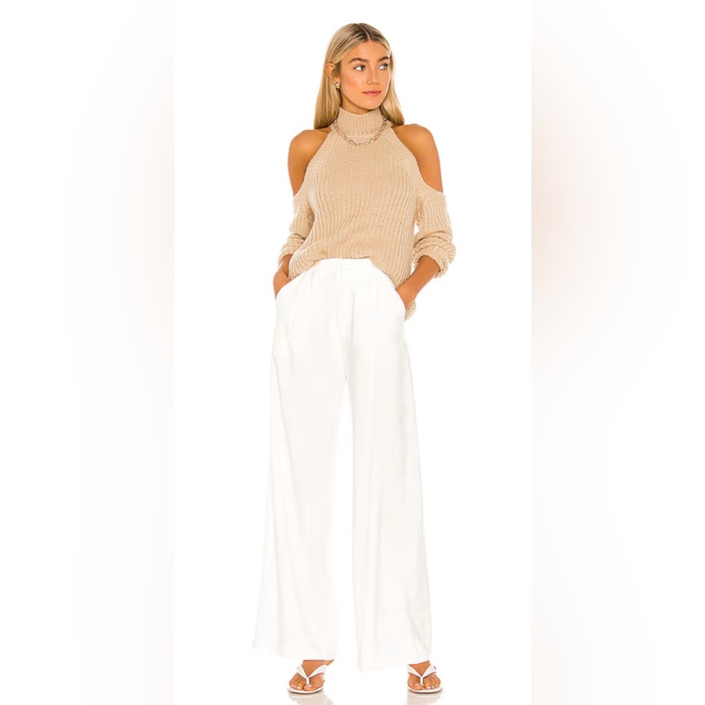 MAJORELLE Estrid Cold Shoulder Sweater - Picture 1 of 6